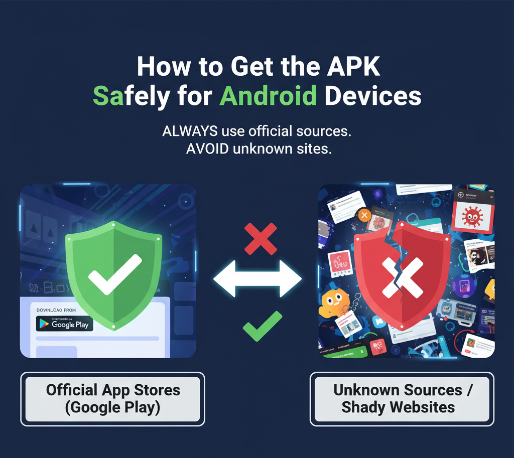 How to Get the APK Safely for Android Devices?